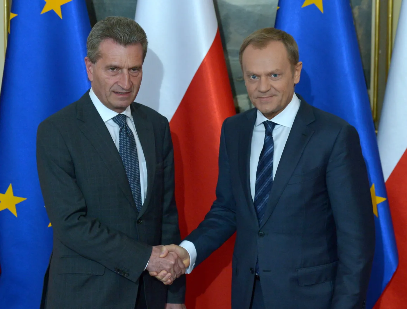 Oettinger: UE nie będzie akceptować rosyjskiej polityki gazowej