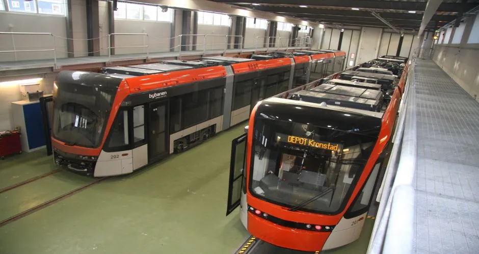 Linia tramwajowa budowana przez Torpol w Bergen w Norwegii. Tabor jest produkcji Stadlera. 