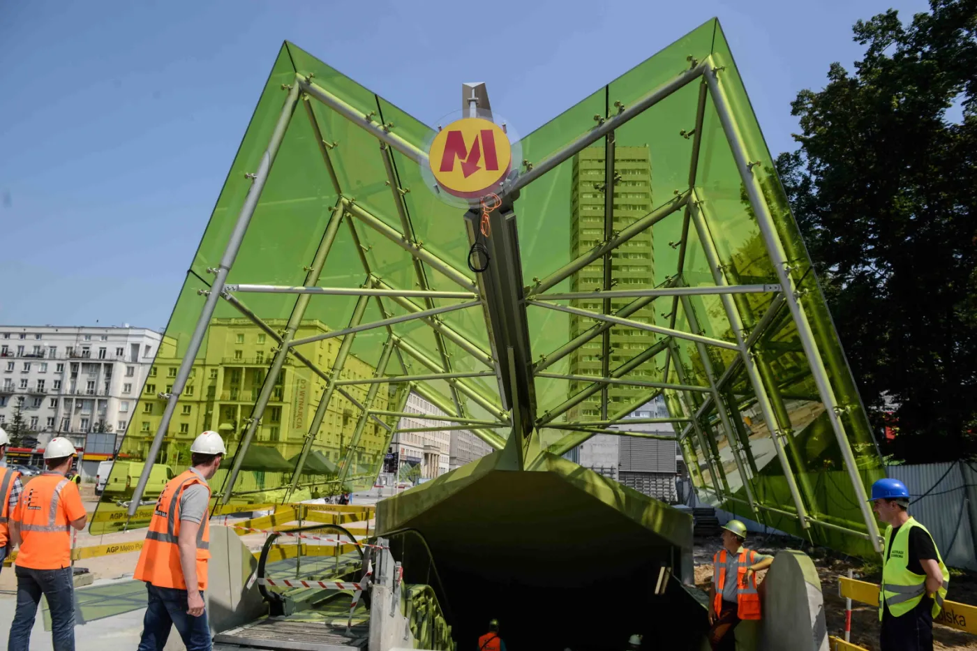 Budowa II linii metra: zobacz jak teraz wygląda stacja Świętokrzyska