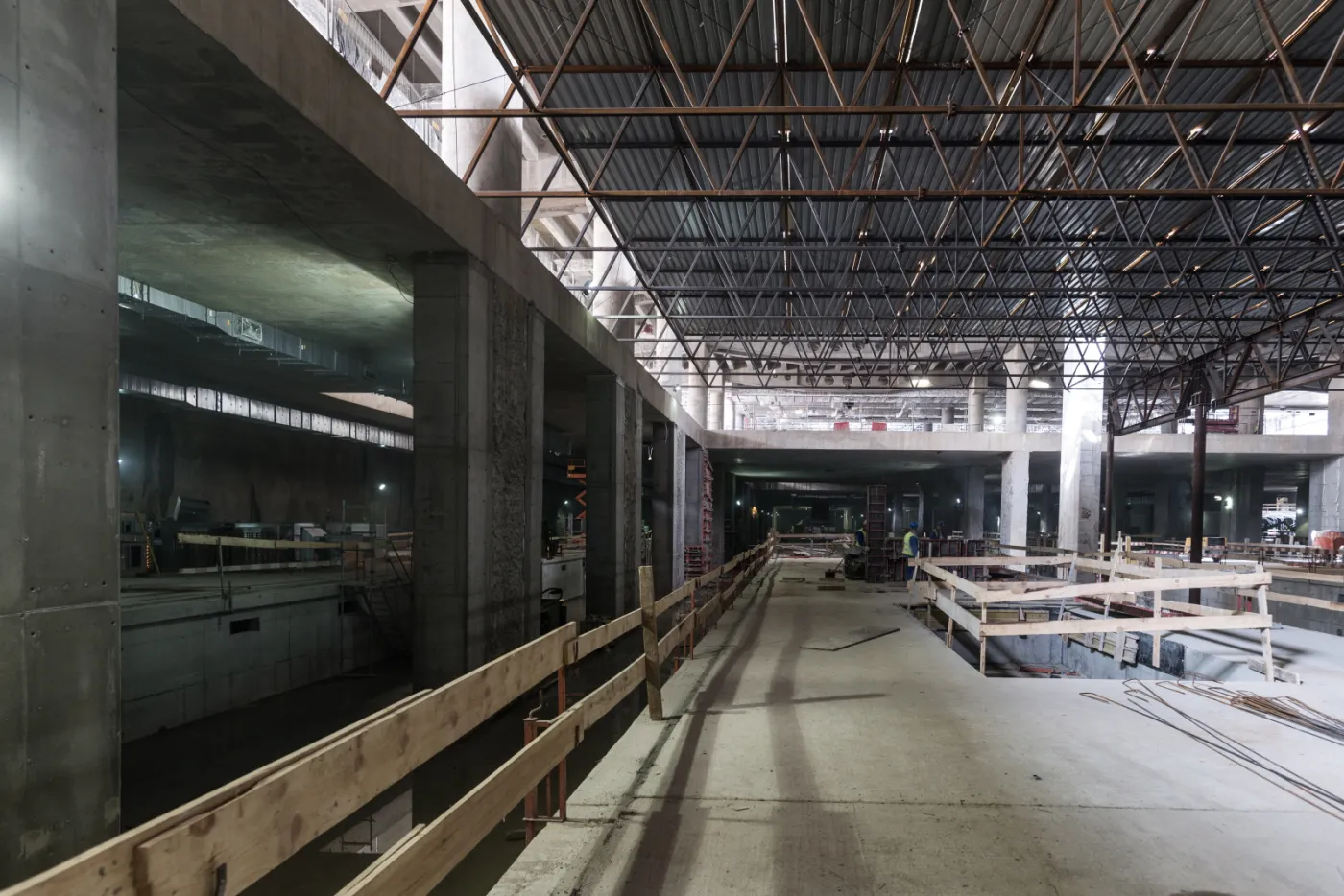 Trzecia największa inwestycja dworcowa w Europie. Zobacz zdjęcia z budowy Łodzi Fabrycznej