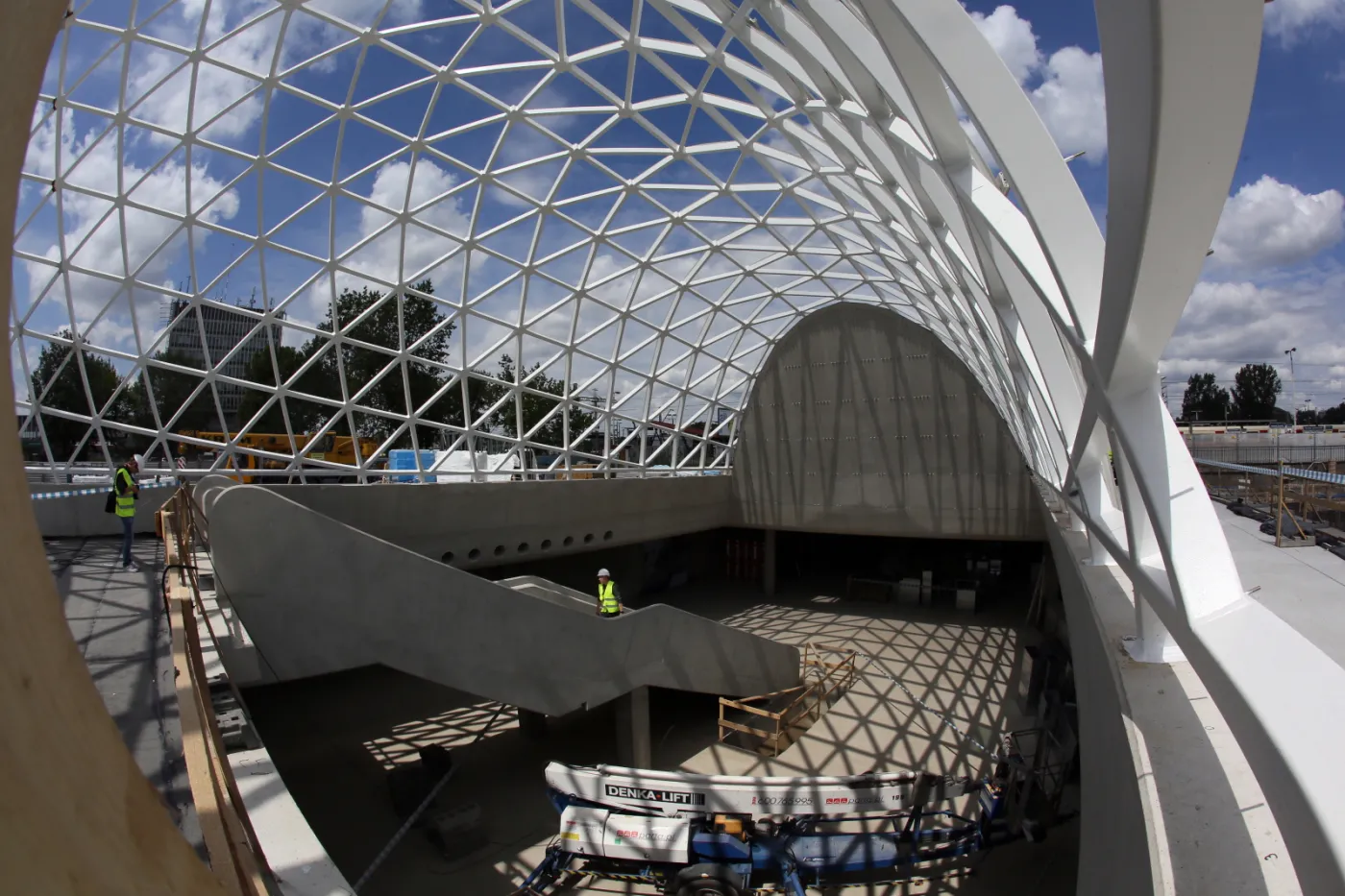 Budowa nowego dworca kolejowego Warszawa Zachodnia [ZDJĘCIA]