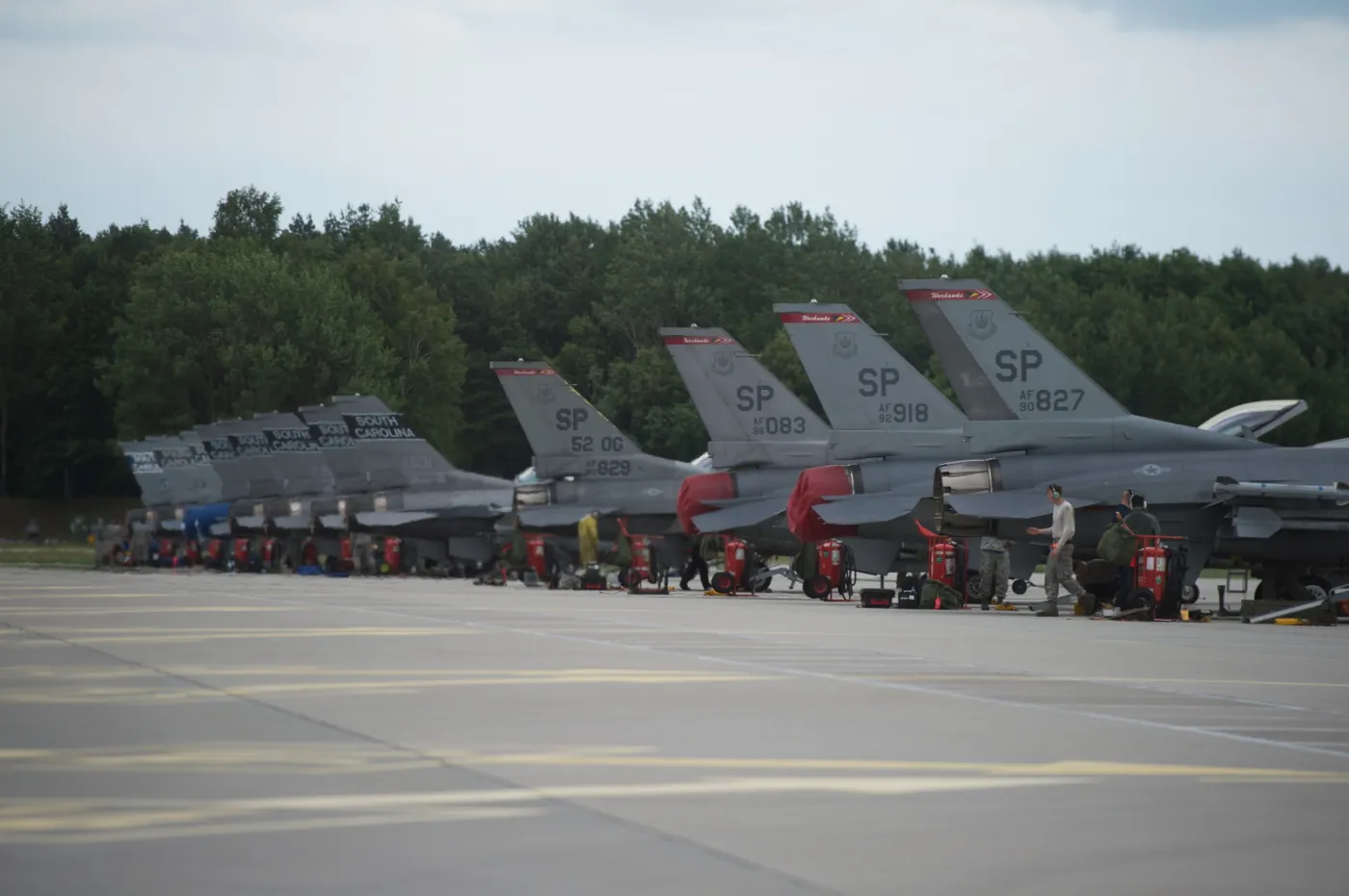 Bastion polskiego lotnictwa. Zobacz, gdzie stacjonują myśliwce F-16