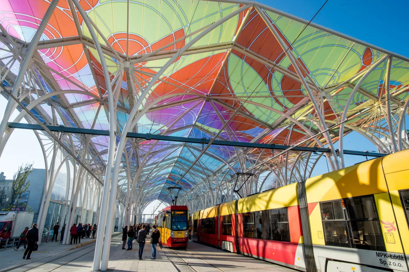 Trasa W-Z: Nowoczesne centrum przesiadkowe w Łodzi już gotowe [ZDJĘCIA]