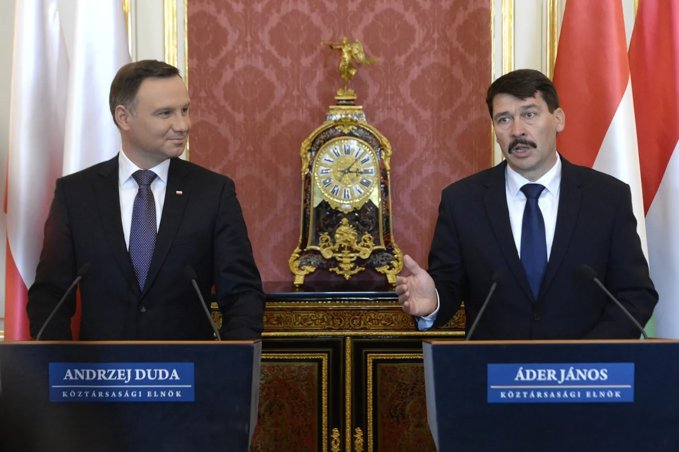 Prezydenci Polski i Węgier: Najpierw realizacja porozumień z Mińska, potem zniesienie sankcji