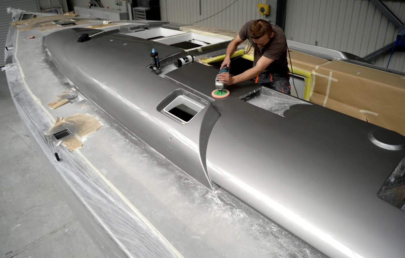 Na Podkarpaciu Polacy budują jachty dla milionerów