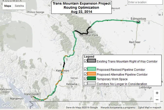 Kanada rozbudowuje ropociągi. Indianie grożą buntem