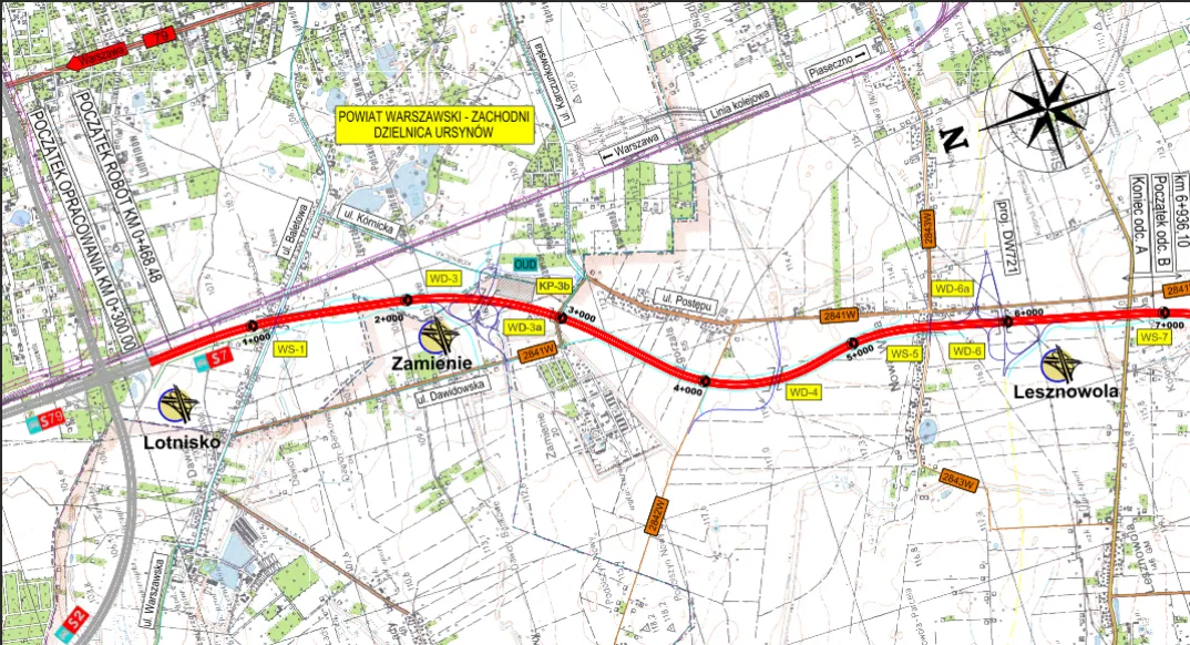 GDDKiA ogłasza przetarg na budowę pierwszego odcinka S7 Warszawa-Grójec