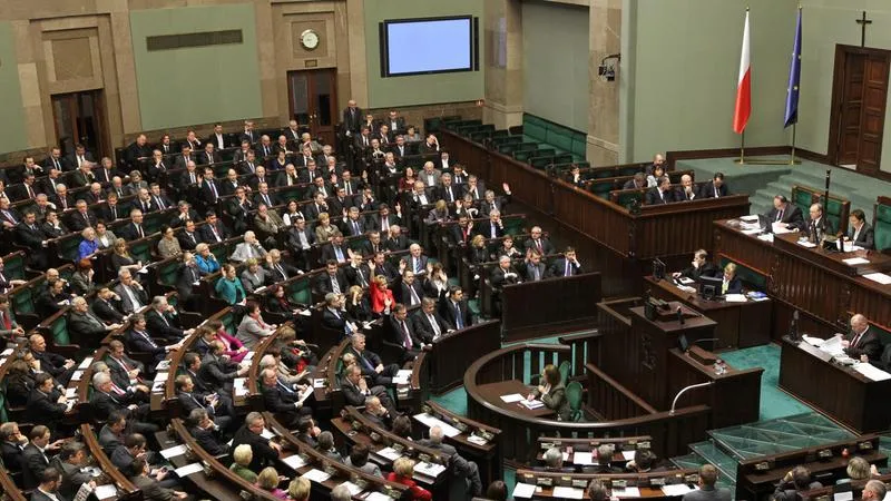 Posiedzenie sejmu, fot. Krzysztof Białoskórski