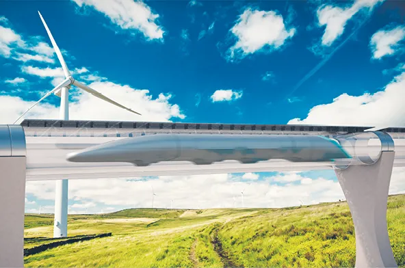 Połączenie Centralnego Portu Komunikacyjnego z Hyperloopem? Ekspert: To futurystyczne wizje, a nie plany