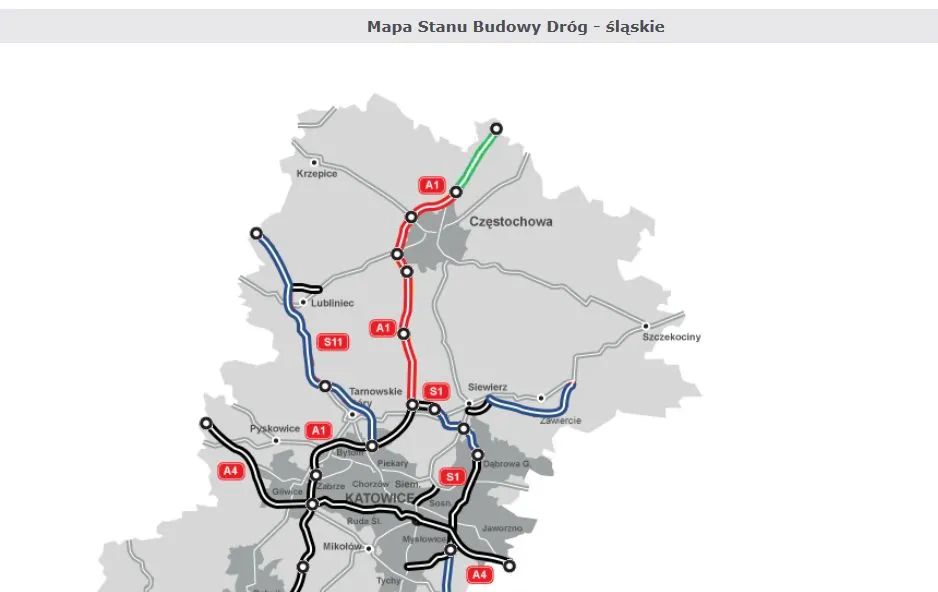GDDKiA podpisała umowę na brakujący odcinek autostrady A1 [MAPA]