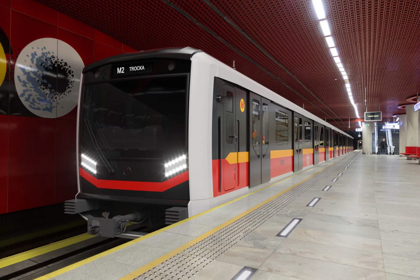 Varsovia od Skody wjechała na tory. Nowy pociąg metra już kursuje
