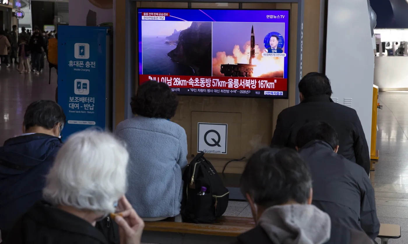 Korea Północna wystrzeliła pociski. Po raz pierwszy spadły tak blisko Korei Południowej