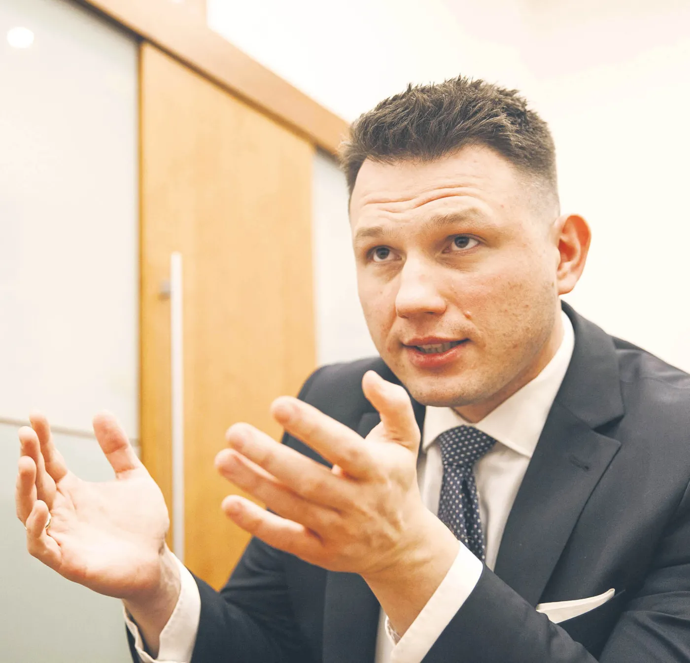 Sławomir Mentzenpolityk Konfederacji, przewodniczący partii Nowa Nadzieja