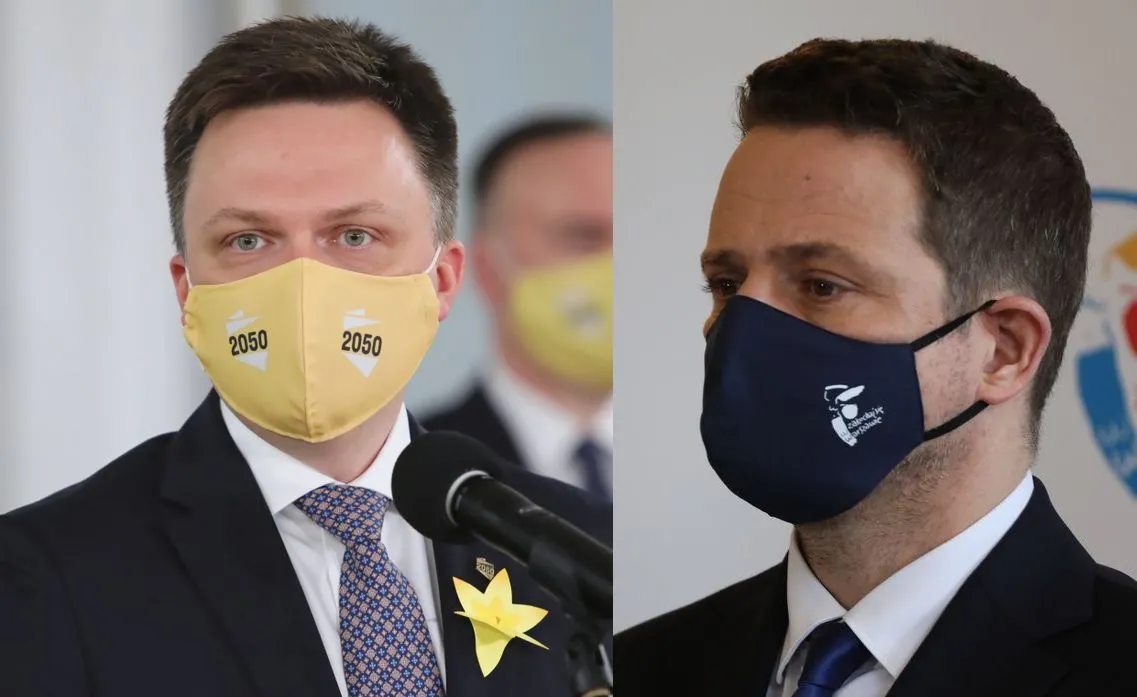 Hołownia i Trzaskowski liderami opozycji w Polsce [SONDAŻ]