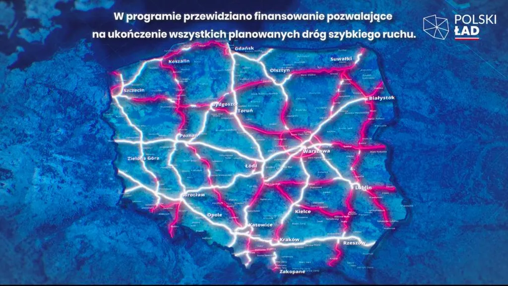 Ponad 291 mld zł na drogi do 2030 roku. "Polska będzie jednym z najlepiej skomunikowanych krajów w Europie"