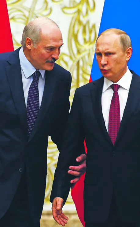 Putin i Łukaszenka rozmawiali o kryzysie migracyjnym na granicy Białorusi z Polską
