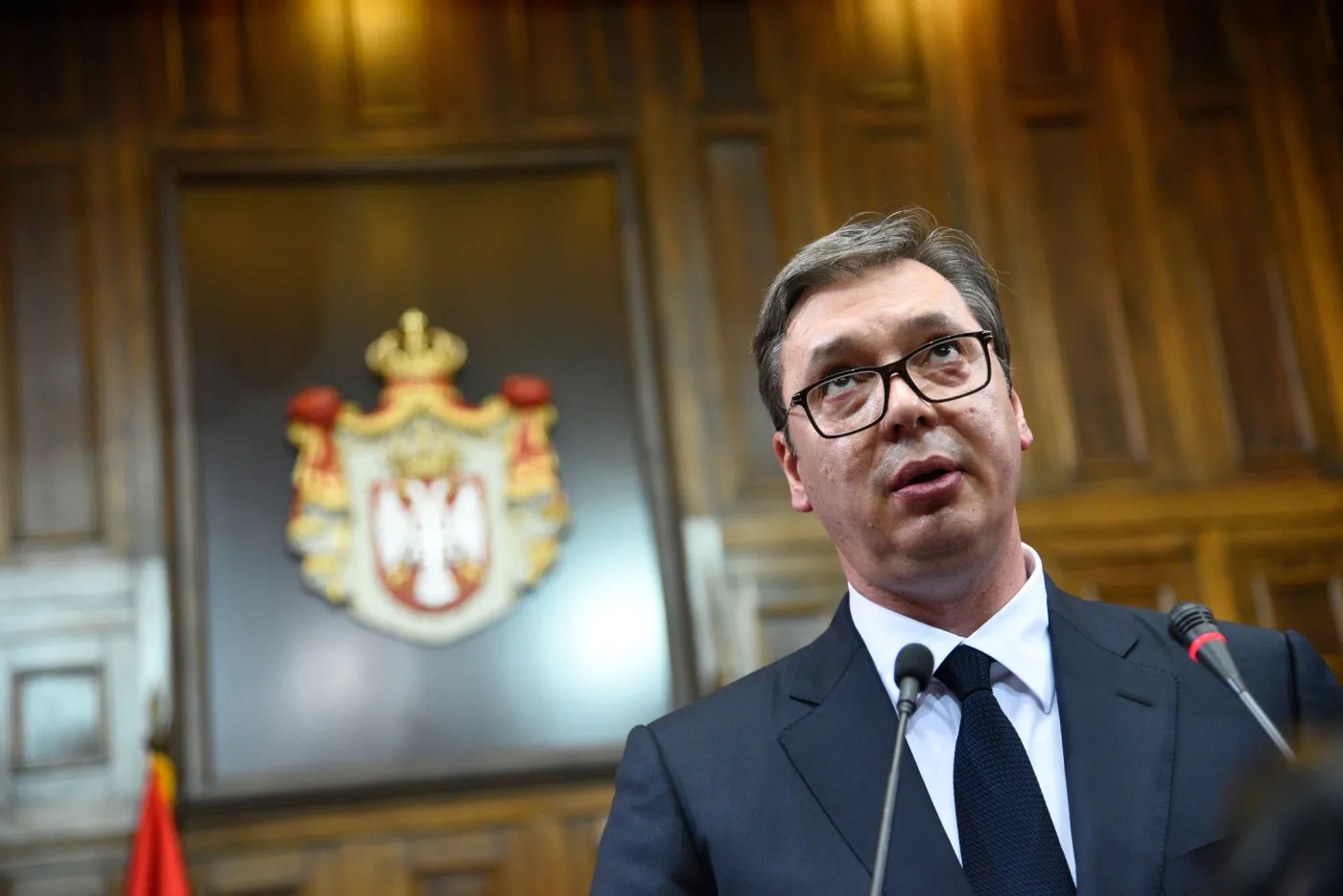 Prezydent Serbii oskarża Zachód: Chcą "marionetkowego reżimu"