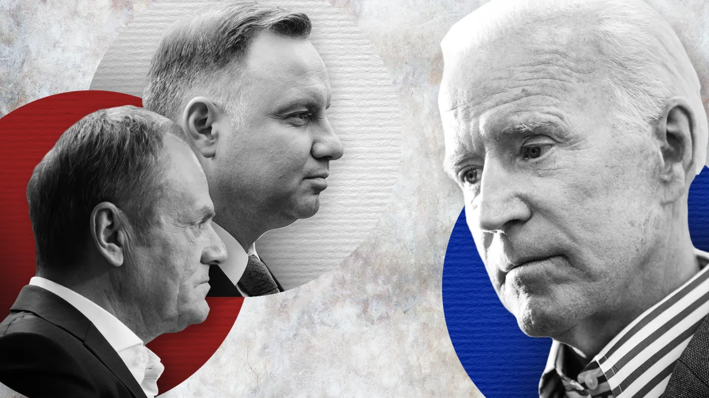 Pojedynek Dudy z Tuskiem w USA. W tle decyzja Sikorskiego o czystkach w ambasadach [WYWIAD]