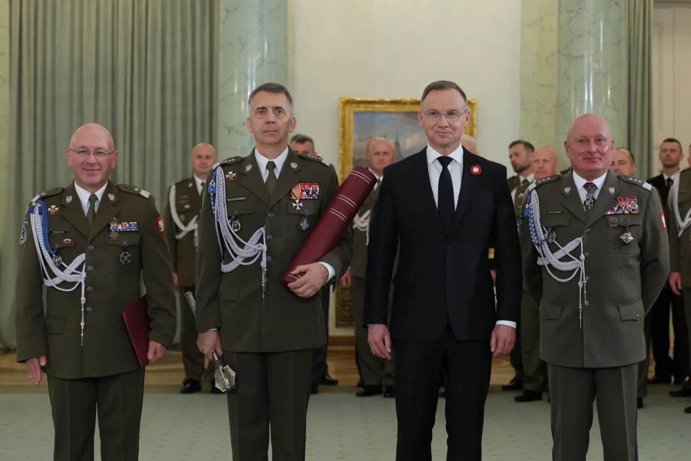 Andrzej Duda, Marek Sokołowski, Sławomir Wojciechowski, Krzysztof Stańczyk