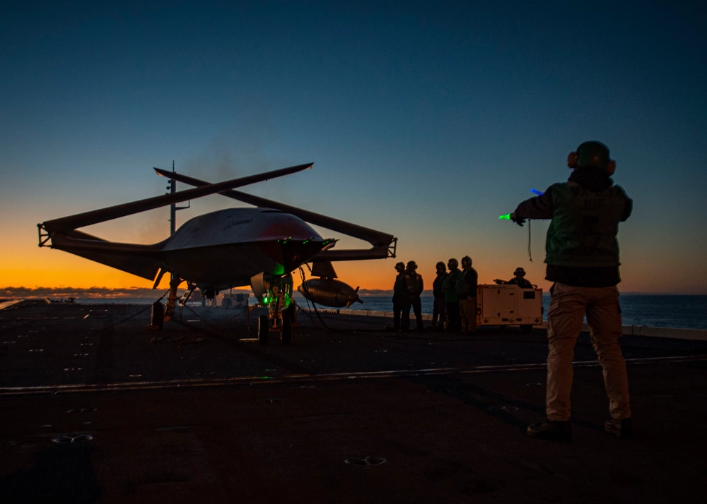 MQ-25 Stingray będzie pierwszym operacyjnym dronem pokładowym w U.S. Navy.