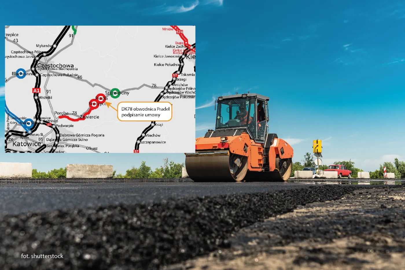 Obwodnica Pradeł - podpisanie umowy