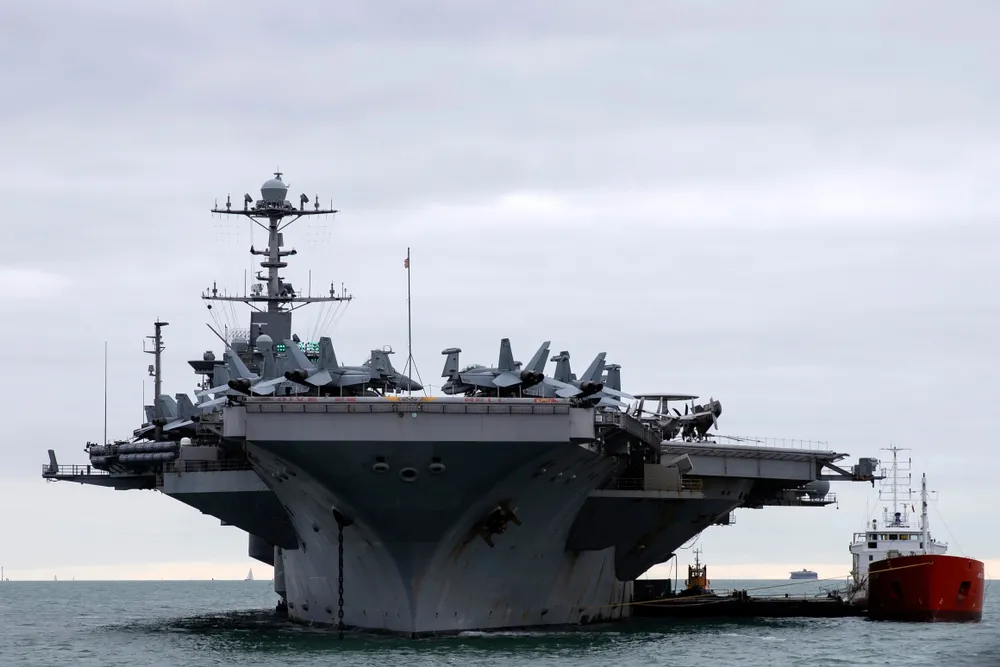 Tajemnicze ruchy wojsk USA. Wielki lotniskowiec nagle trafił do Europy