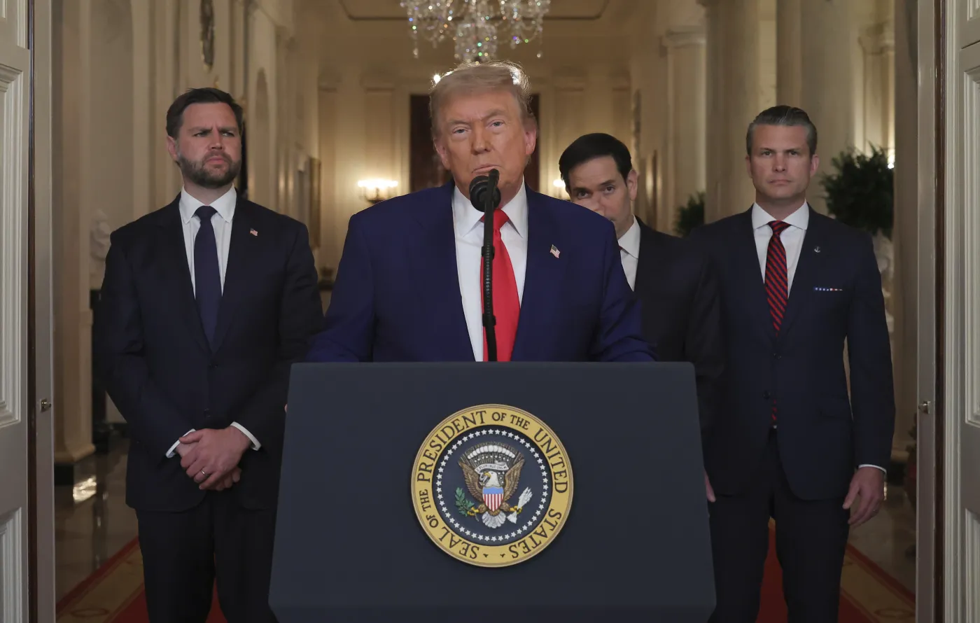 Atak USA na Iran. Trump potwierdza zbombardowanie trzech celów jądrowych