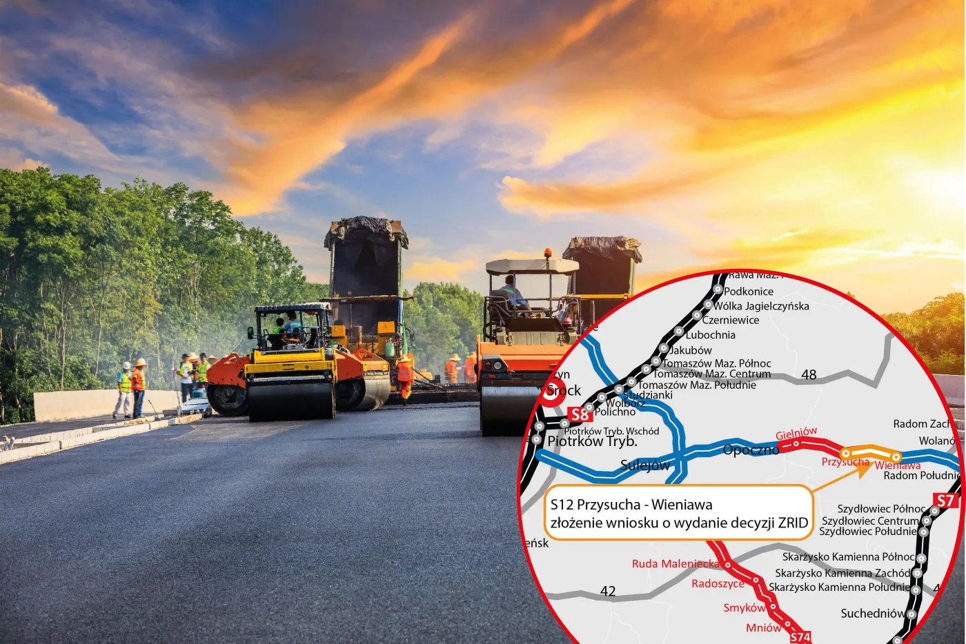 S12 Przysucha - Wieniawa - wniosek ZRID