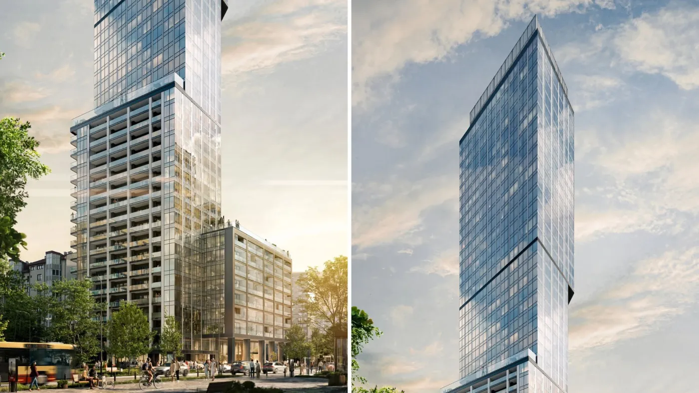 Wizualizacja wieżowca Liberty Tower