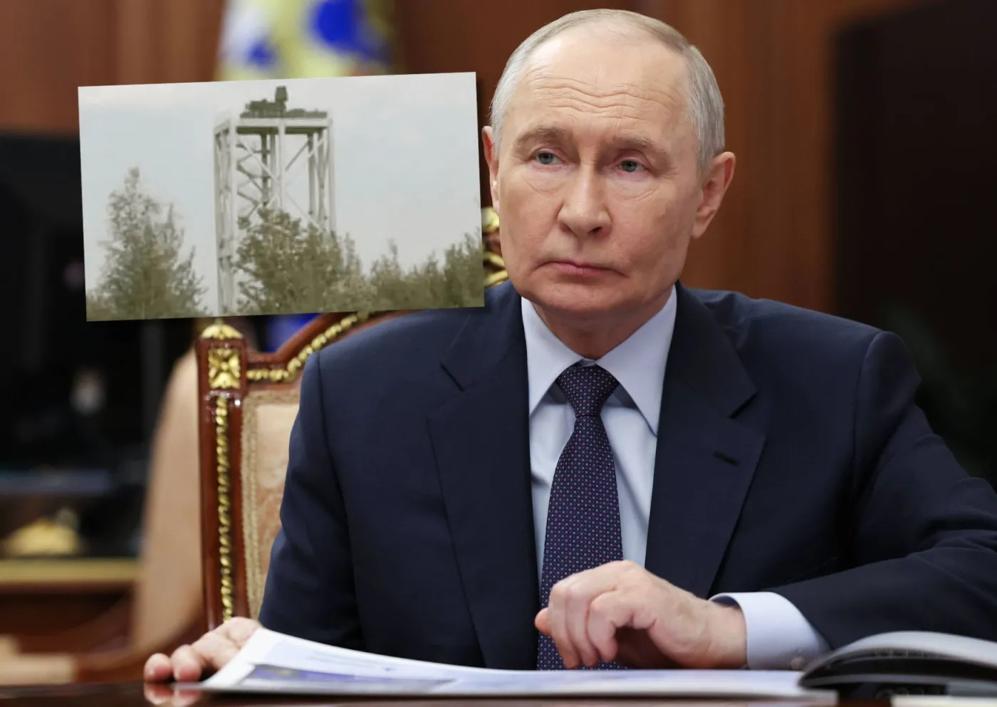 Wyciekły zdjęcia z Rosji. Pokazali, co się dzieje wokół rezydencji Putina
