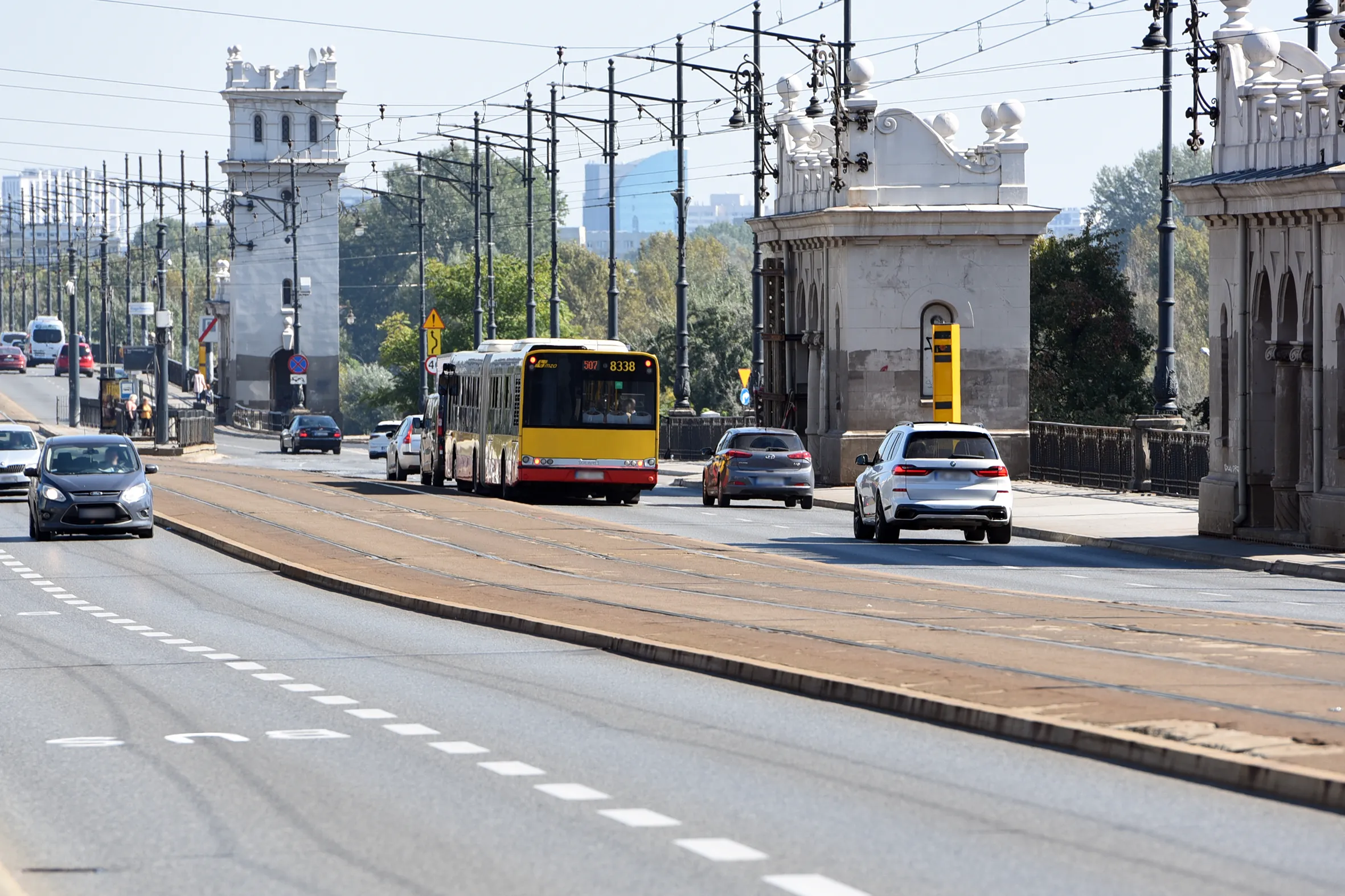 Demontaż fotoradaru na Moście Poniatowskiego. Gdzie trafi?