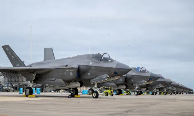 Baza w Łasku gotowa na przylot pierwszych F-35. Myśliwce pojawią się w Polsce jeszcze w maju