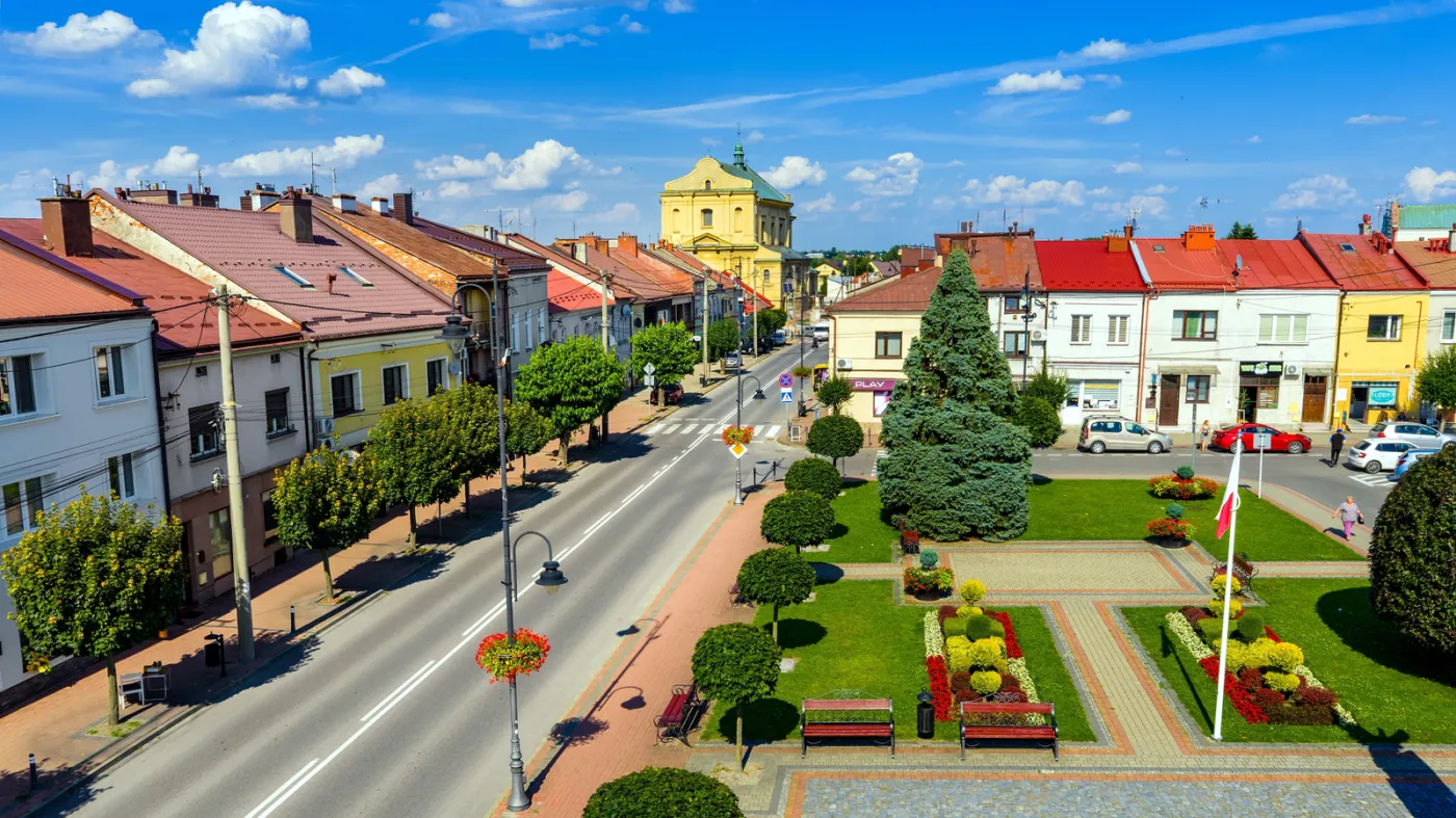 Małe miasteczko duży dług dane GUS