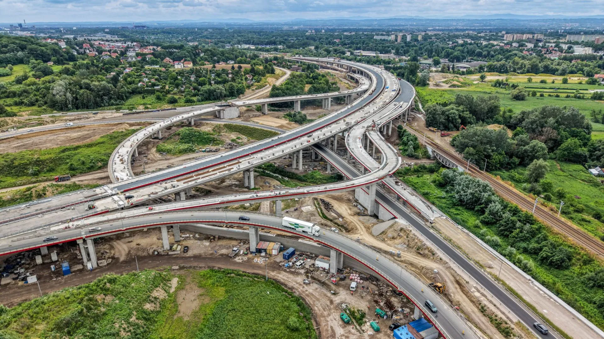 Aż 20 metrów nad ziemią. Spektakularny węzeł zepnie ring wokół Krakowa