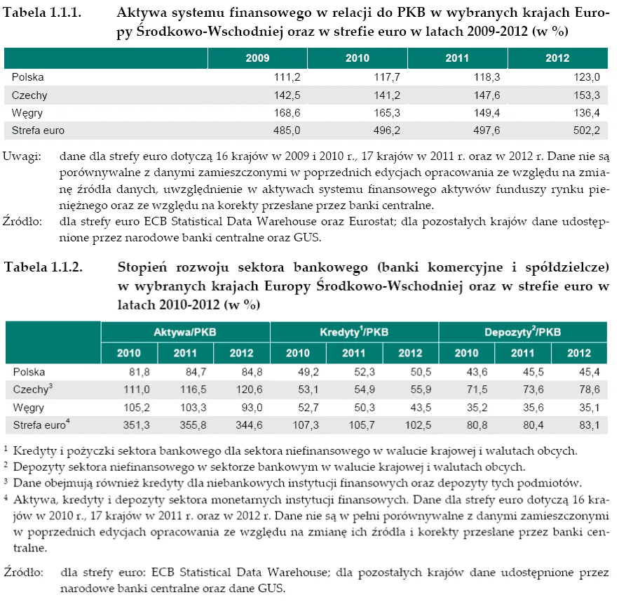 Raport NBP: Polski sektor bankowy słabo rozwinięty