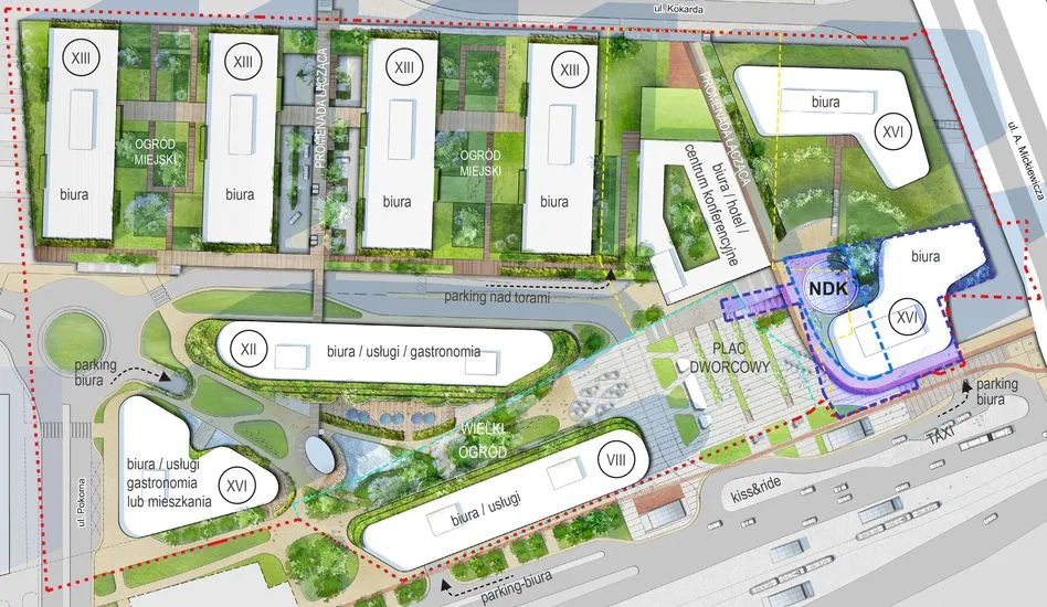 Zobacz projekt nowego Dworca Gdańskiego w Warszawie