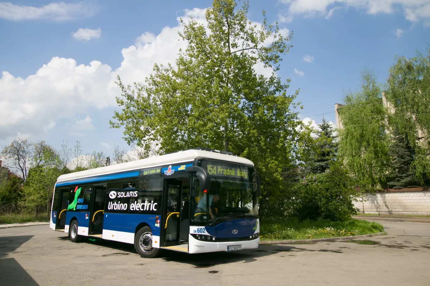 Kraków zaczyna testy elektrycznego Solarisa. Pojedzie linią 154