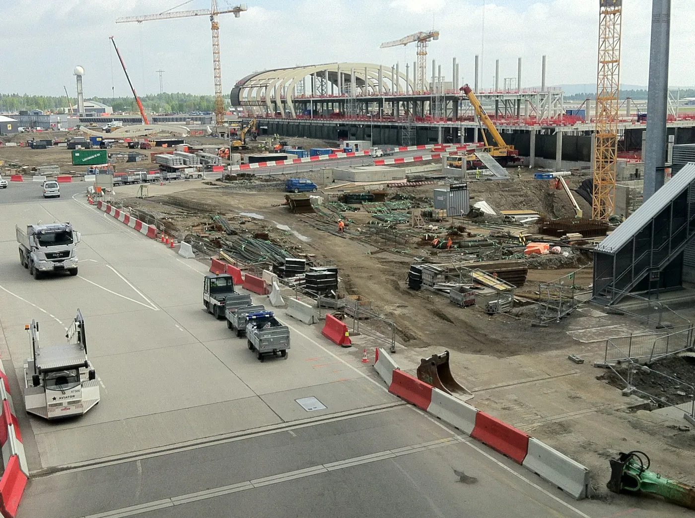 Nowy terminal na lotnisku Gardermoen w Oslo