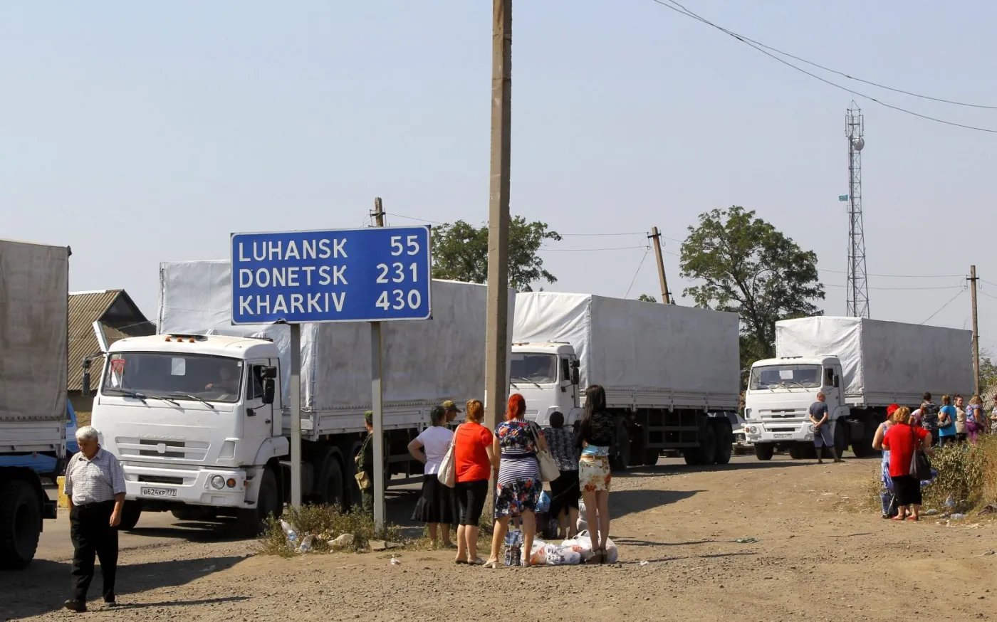 Rosja wyśle drugi konwój na Ukrainę. Ciężarówki wyruszą w tym tygodniu