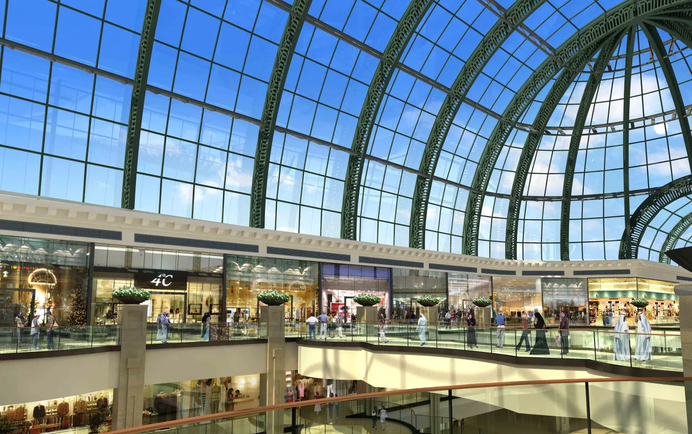 Mall of the Emirates, Dubai - galeria centralna