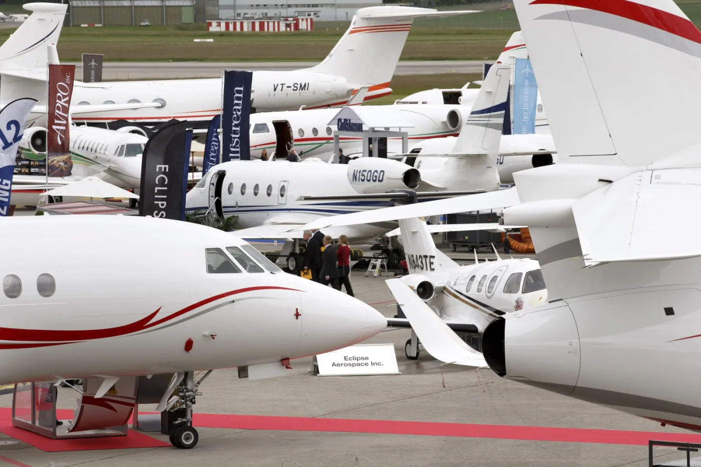 EBACE2015: Zobacz zdjęcia z targów lotniczych w Genewie