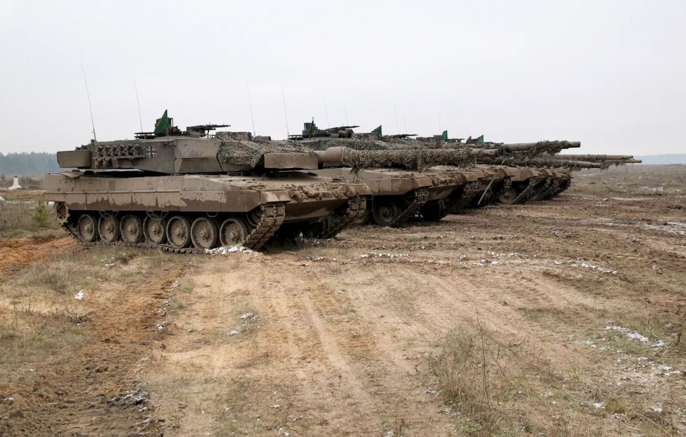 Czołgi Leopard 2A6 