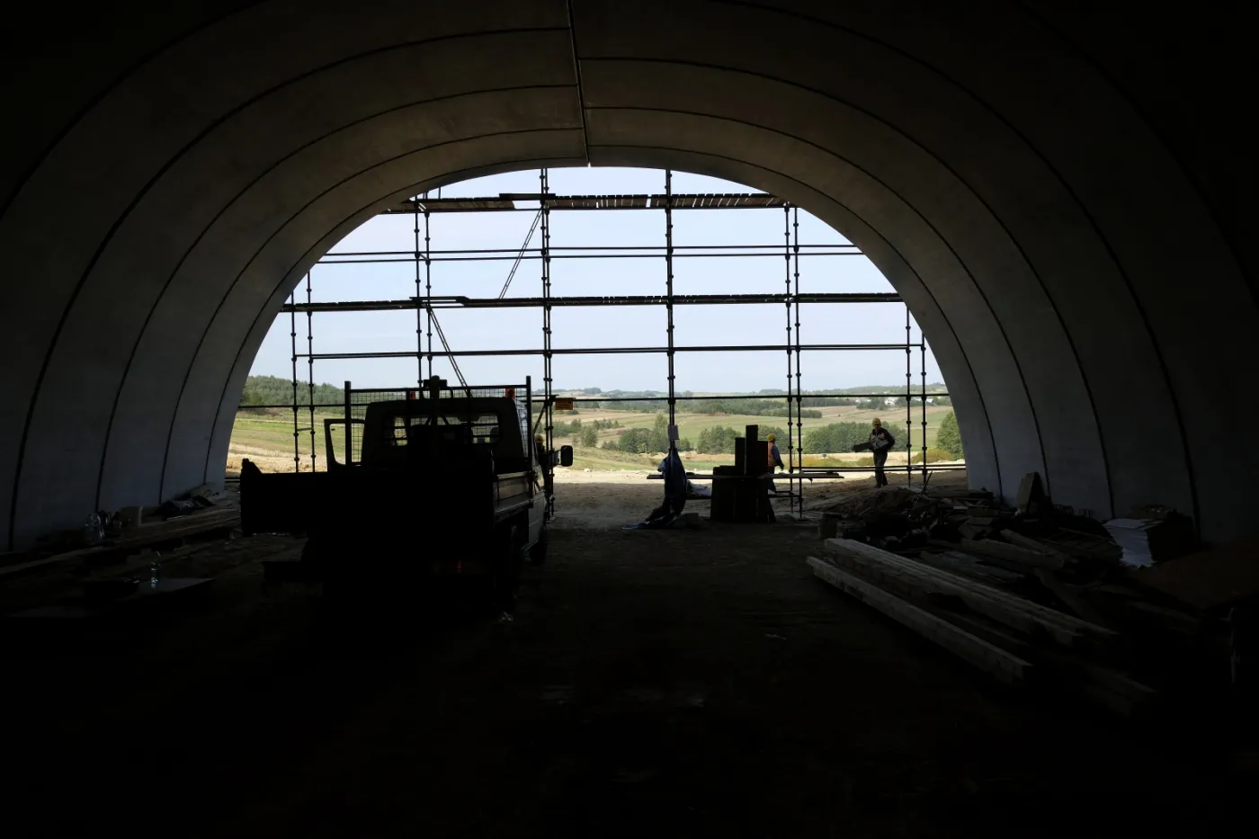 Via Carpatia - najważniejsza trasa wschodniej Polski. Zobacz zdjęcia z budowy odcinka S19