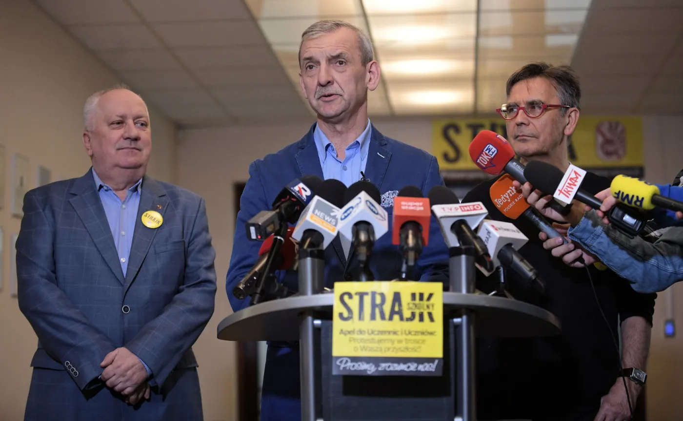 Broniarz: Nie zamierzamy ustępować. Matury to nie ostatnia z możliwych form nacisku