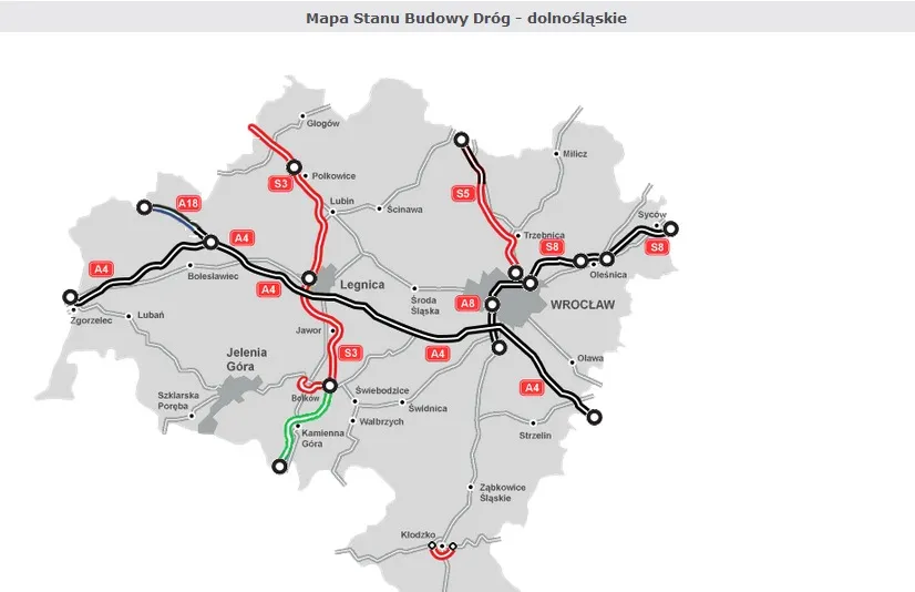 Budowa S3 od Kamiennej Góry do granicy z Czechami. Najtańsza oferta to 747,9 mln zł brutto
