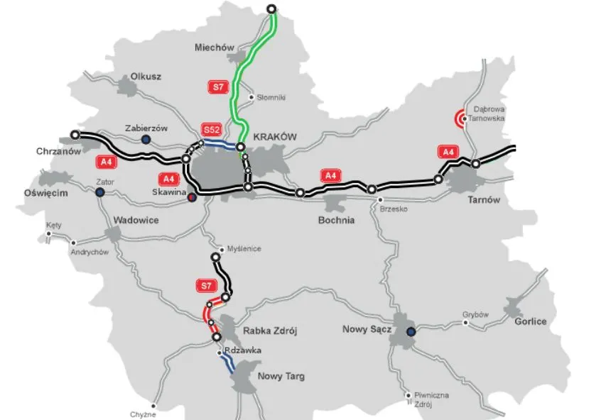 Wiadomo, kto zbuduje kolejny odcinek drogi ekspresowej S7
