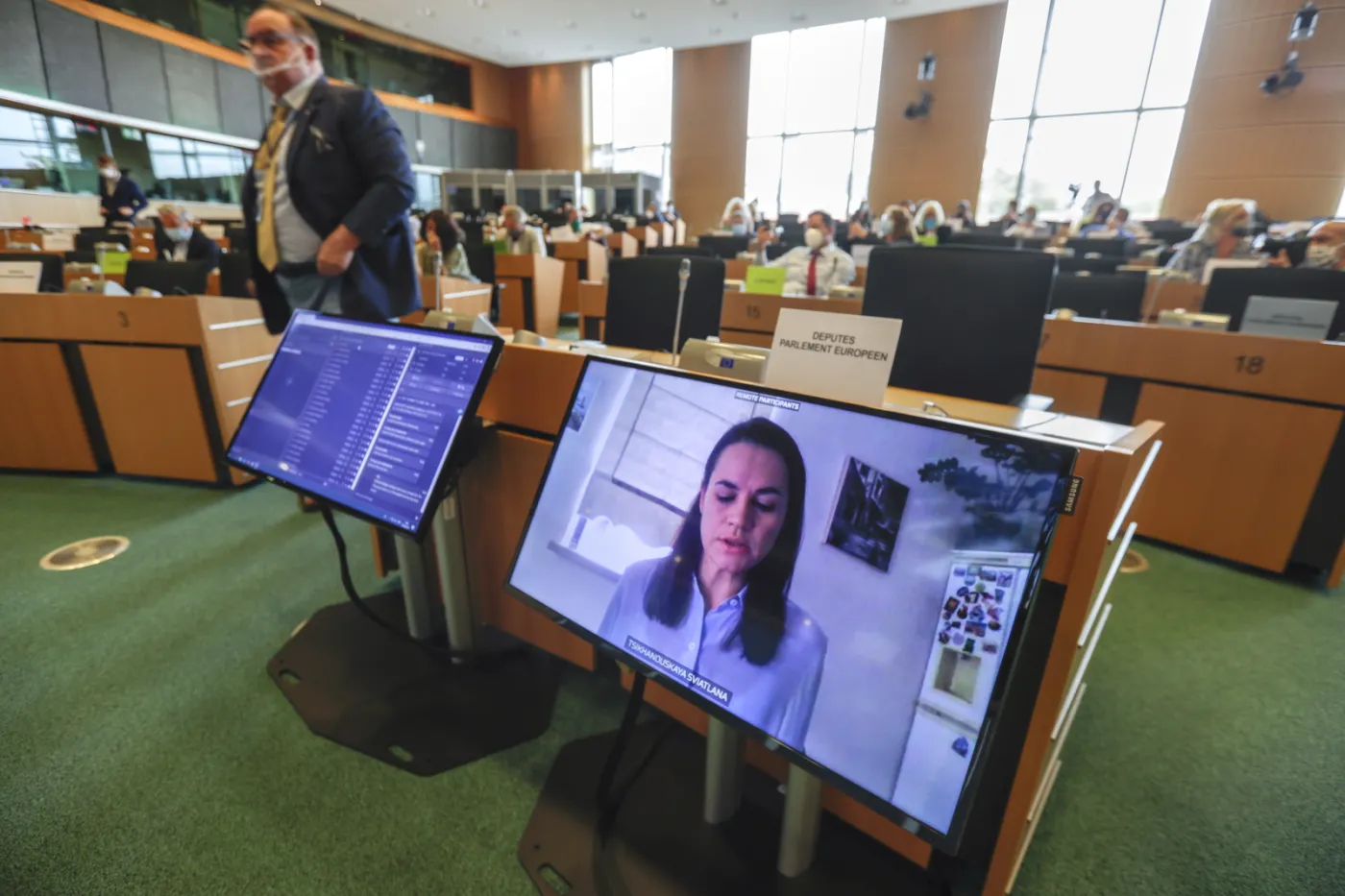 Cichanouska w PE: Rewolucja na Białorusi nie jest geopolityczna. Nie jest prorosyjska ani antyrosyjska