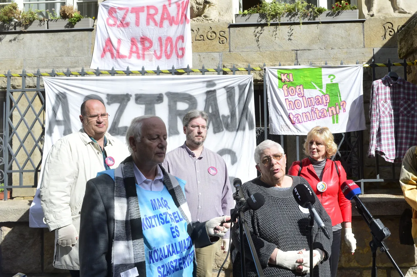 Protesty nauczycieli na Węgrzech. Żądano m.in. podwyższenia płac