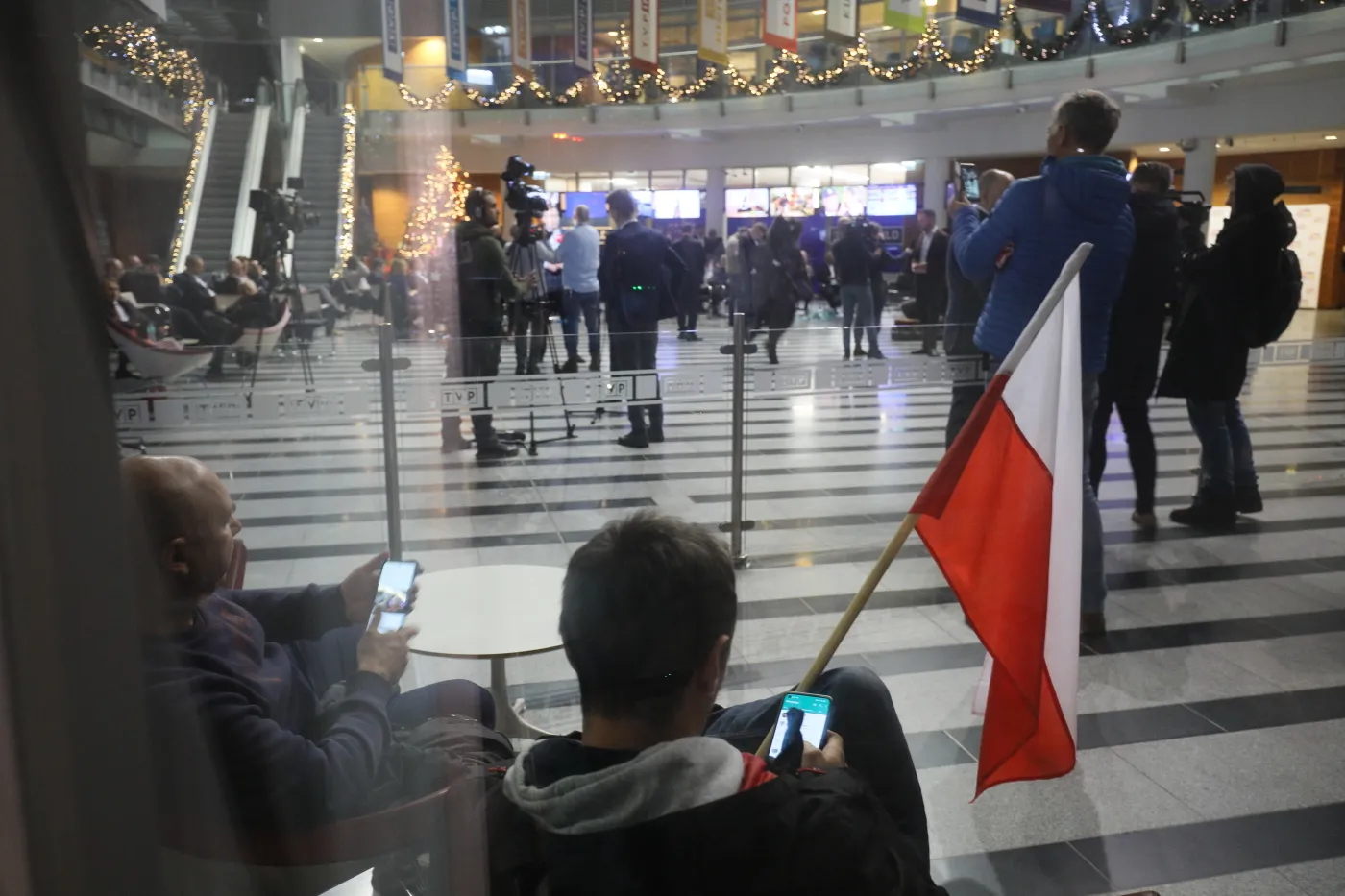 Politycy PiS, TVP