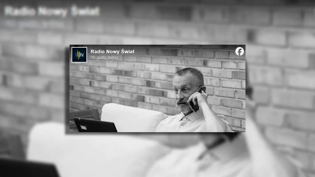 Piotr Jedliński, fot. Radio Nowy Świat